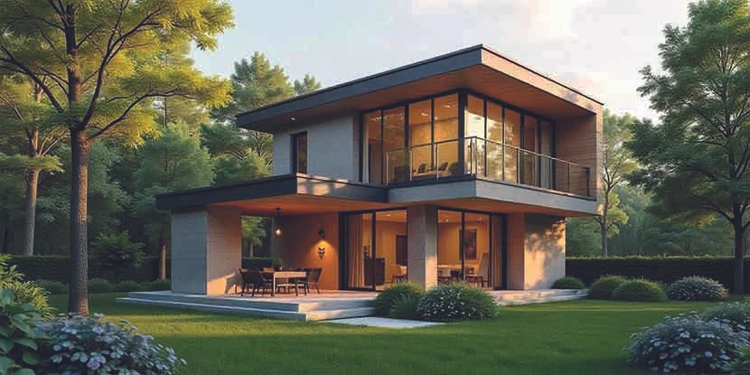 Prefabrik Villa